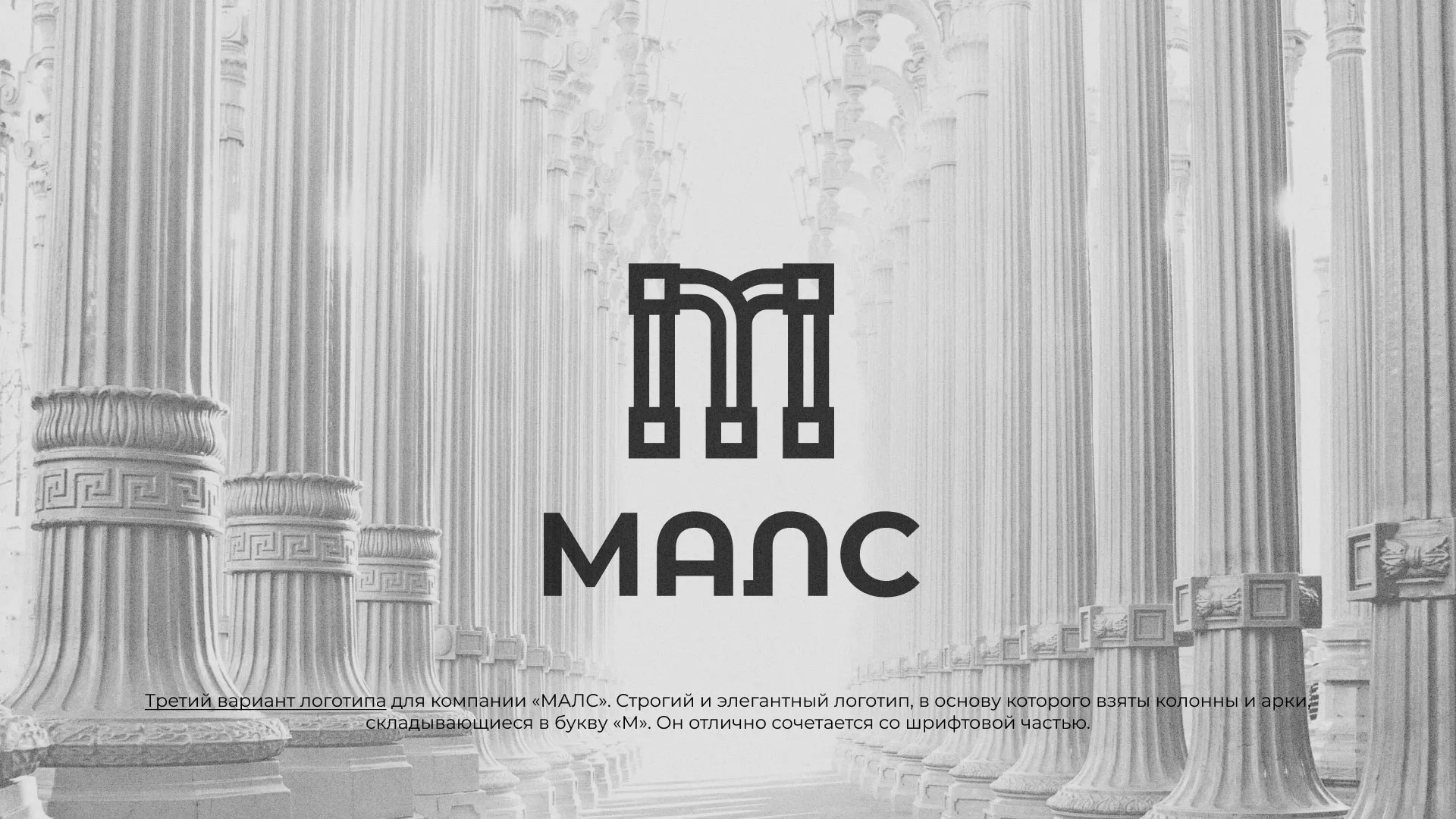 Разработка логотипа компании «МАЛС» в Инзе