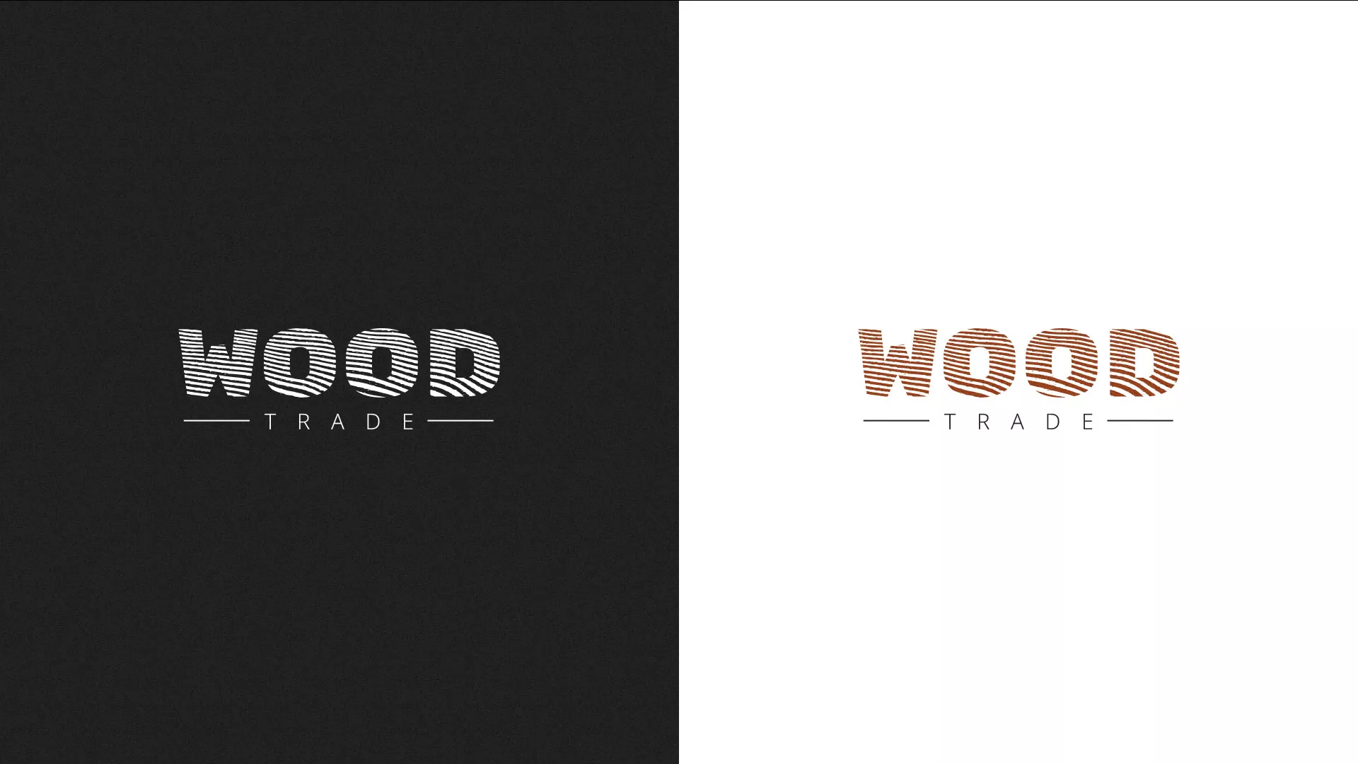Разработка логотипа для компании «Wood Trade» в Инзе