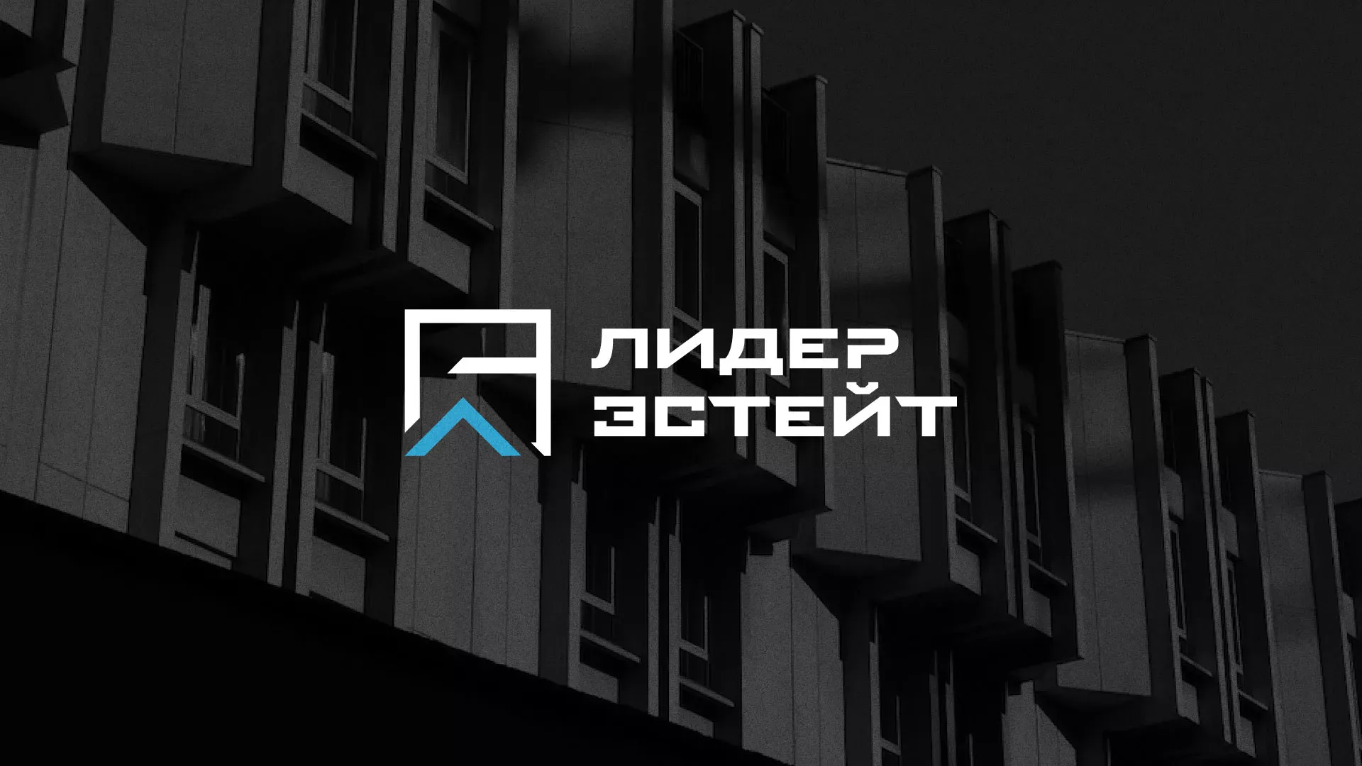 Разработка логотипа агентства недвижимости «Лидер Эстейт» в Инзе